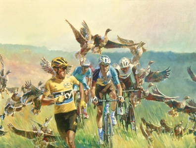 froome-chasing-geese-painting
